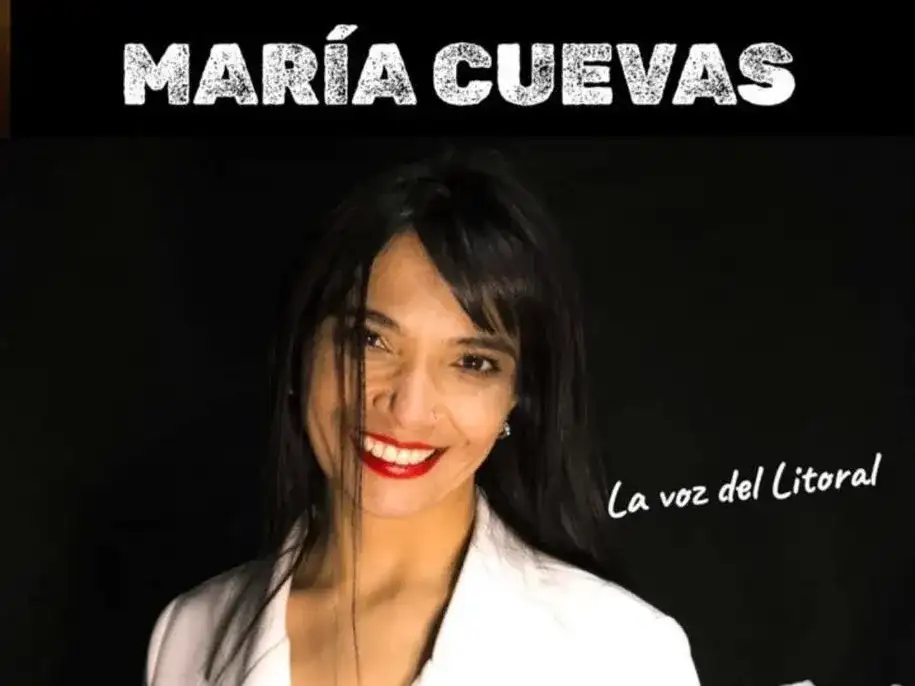 Valentín Cosso acompañará a María Cuevas “La Voz del Litoral” en “Música del litoral y de Río”