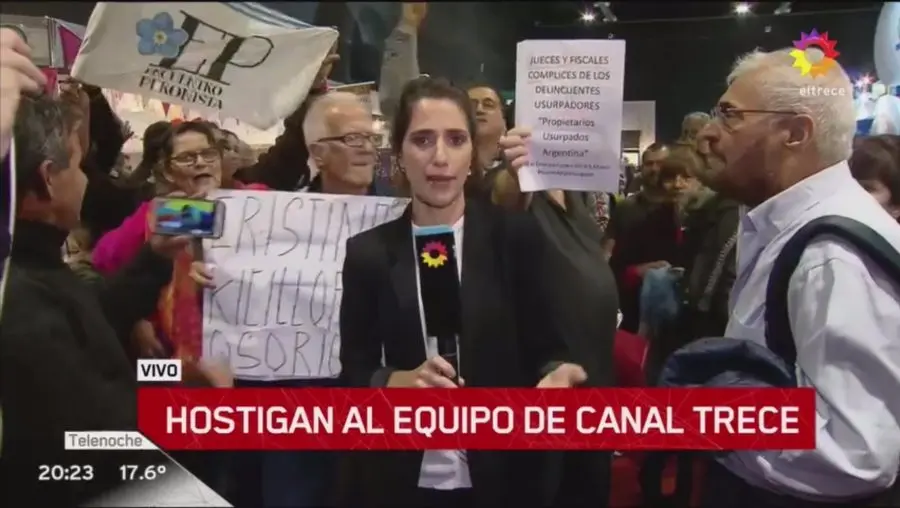 El mal momento que pasó Maru Duffard en la presentación del libro de CFK