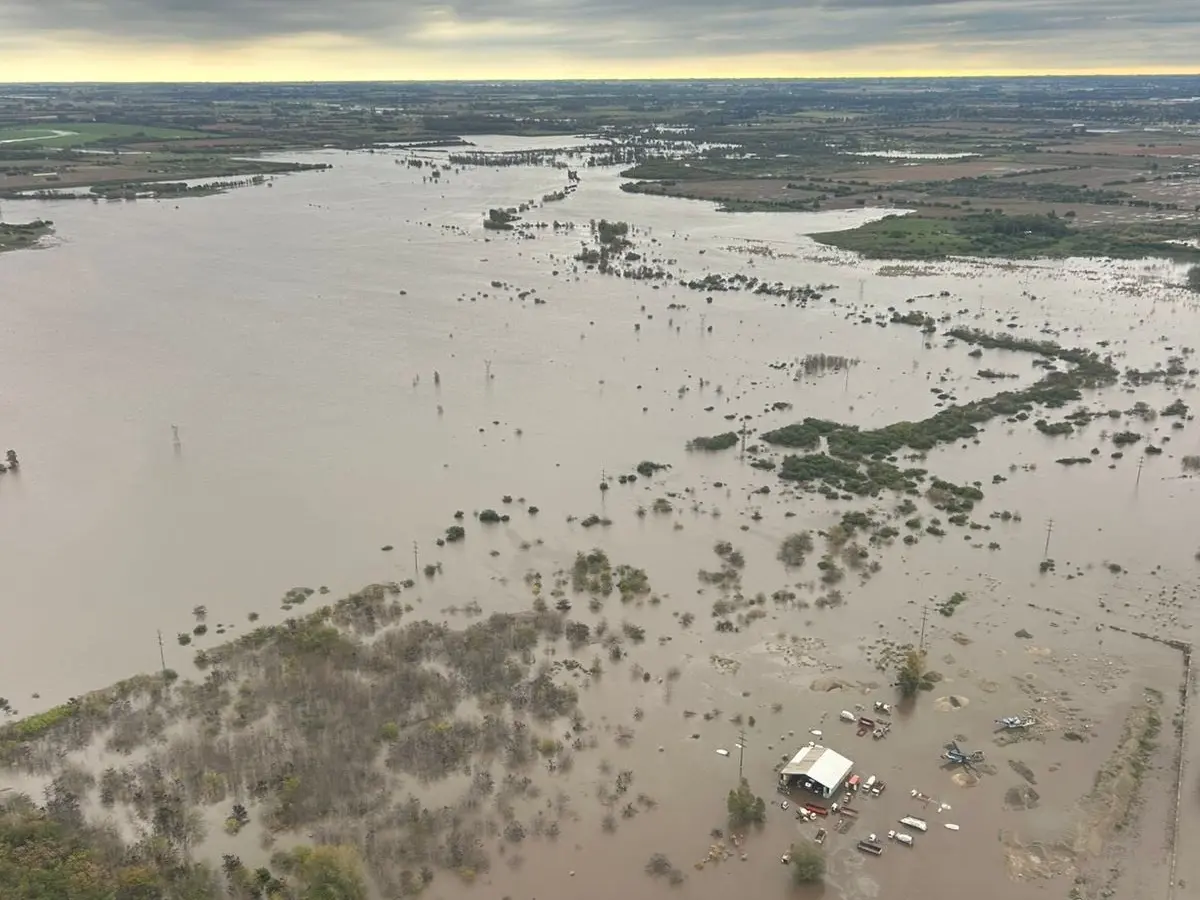 El temporal dejó 45 familias evacuadas