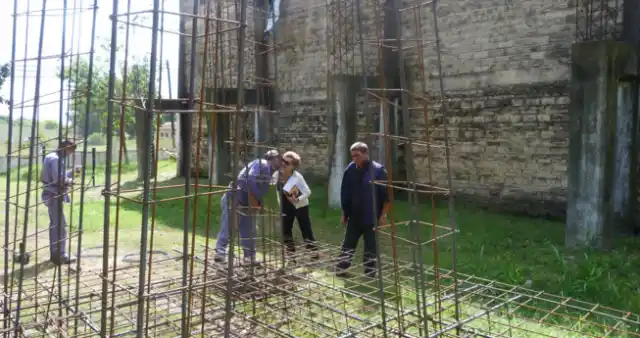 Construcción de bases para la nueva red de agua potable