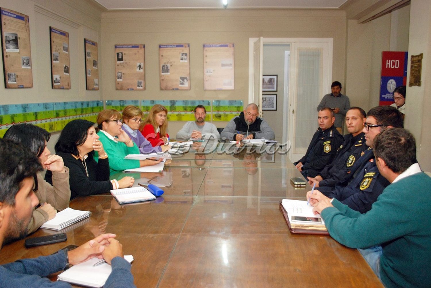 Bomberos. Los titulares de los destacamentos en el Concejo Deliberante