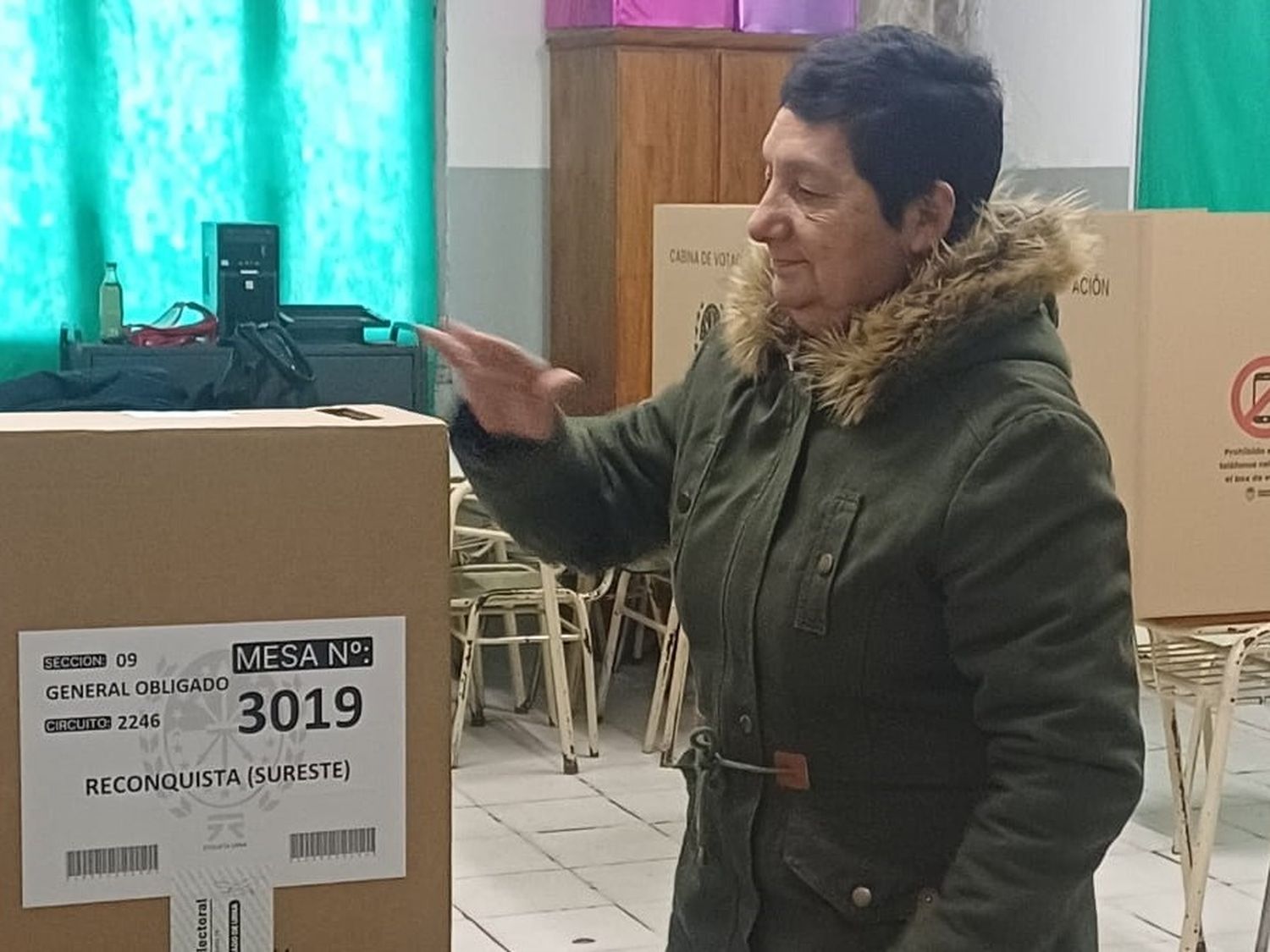 Desde las ocho de la mañana se vota con normalidad en Reconquista