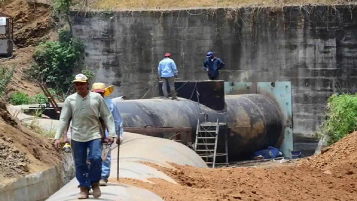 REPARAN EL TUY II y la gente  paga las consecuencias: estas son las zonas sin agua