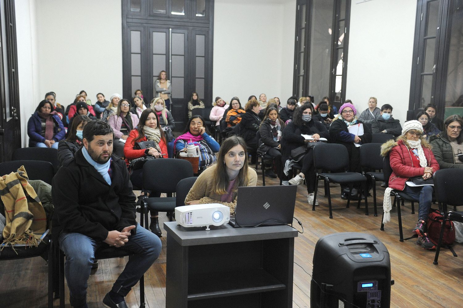 Se realizó un taller de fortalecimiento laboral para trabajadores del cuidado