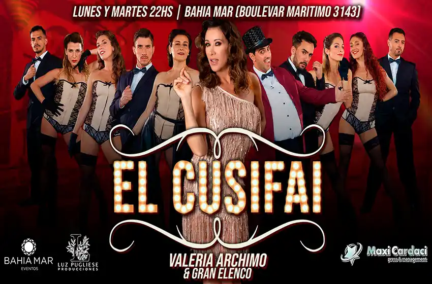 Valeria Archimó en "El Cusifai" en Espacio Bahiamar