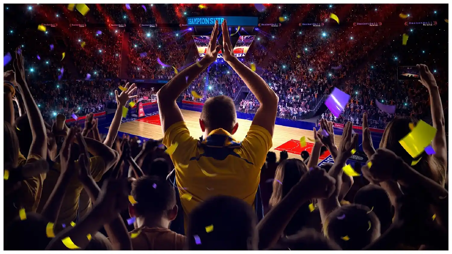 Los Ángeles Lakers es uno de los equipos más icónicos de la NBA. Foto: shutterstock.com