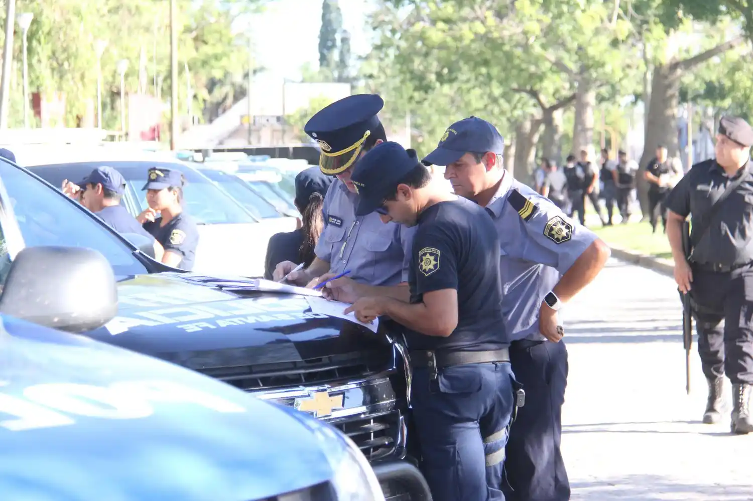 Rafaela: Operativo con fuerzas de otros departamentos