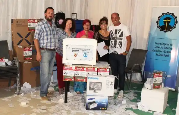 Santo Tomé: Ganadores de la promoción “En estas fiestas comprás acá y ganás”