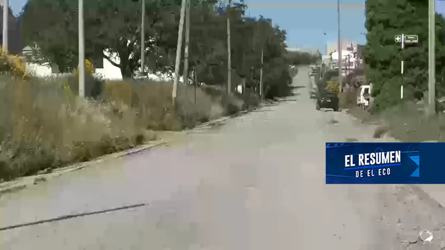 Reclamo de vecinos por el estado de la calle en Artigas al 400