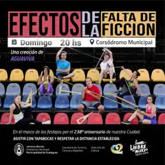 Efectos de la Falta de Ficción: se reprogramó por mal tiempo