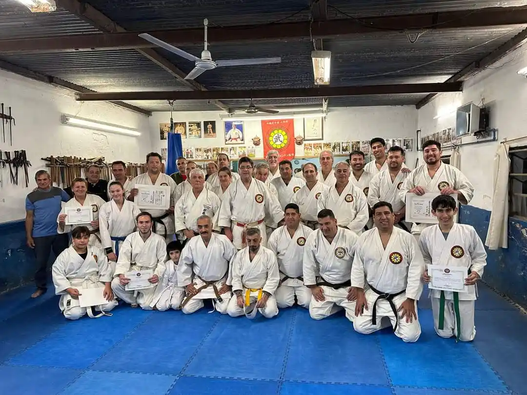 El sampedrino Marcos Rosenberg fue reconocido como cuarto dan de Karate Shorin Ryu Butokukan.