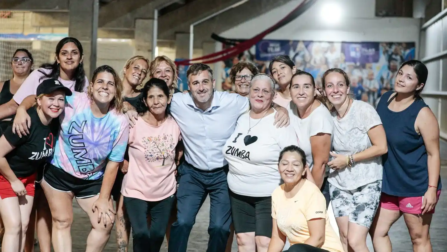 el jefe comunal destacó: “Este es un lugar donde el deporte se vive todo el año al máximo,