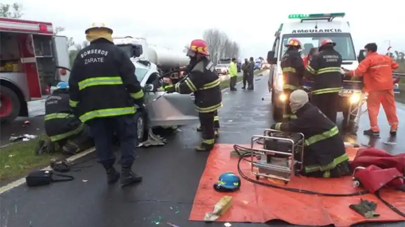 Habló uno de los sobrevivientes del accidente en Ruta 12 donde murieron tres personas