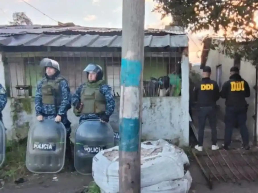 Fuerte operativo en Mar del Plata.