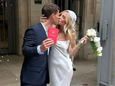 Diego “Peque” Schwartzman y Eugenia De Martino se casaron por civil