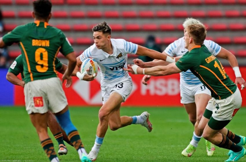 Los Pumas 7s perdieron ante Sudáfrica en la final del Seven de Dubai