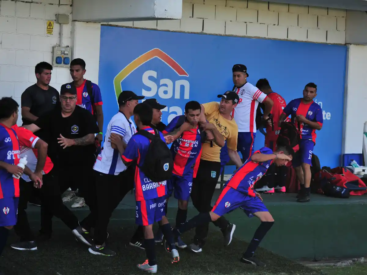 La Florida-Barrio Parque, suspendido por incidentes