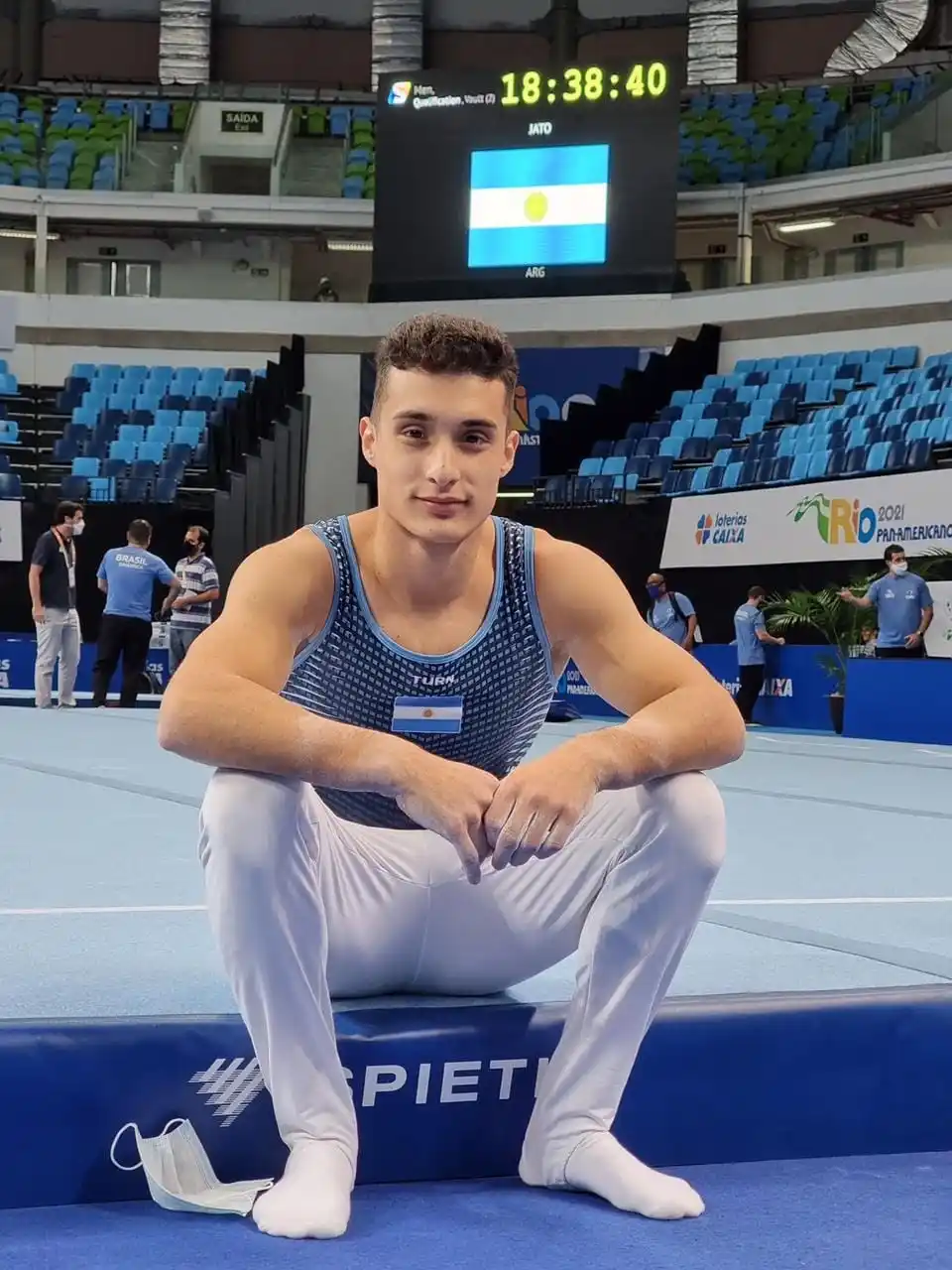 El concordiense Santiago Mayol fue medalla de oro en el Panamericano de Río