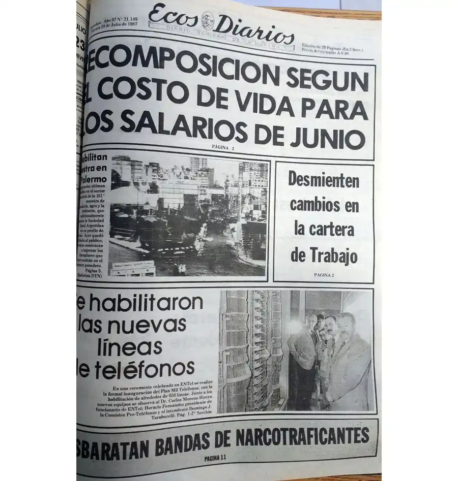 Viernes 24 de julio de 1987