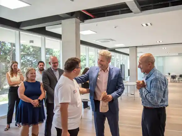 Frigerio y Menescardi destacaron la inclusión y el empleo en el lanzamiento de la Fiesta Provincial Galarza en Navidad