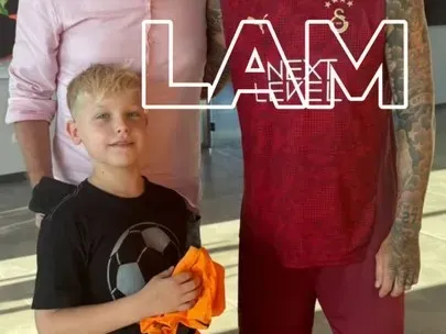 Marley posó con Mauro Icardi y su hijo Mirko en Estambul para la nueva temporada de Por el mundo