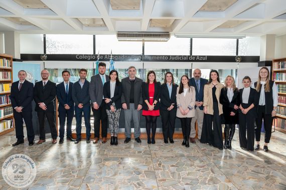 El Colegio de Abogados recibió a nuevos matriculados que podrán ejercer la profesión