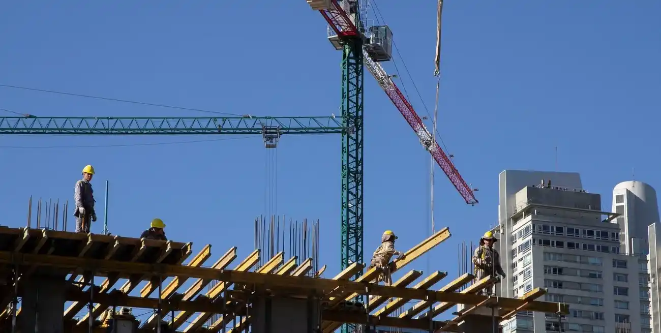 La construcción sigue siendo uno de los sectores retrasados en materia de empleo.