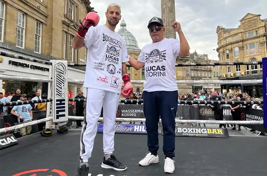 Llegó el día: Bastida va por la pelea de su vida en Inglaterra