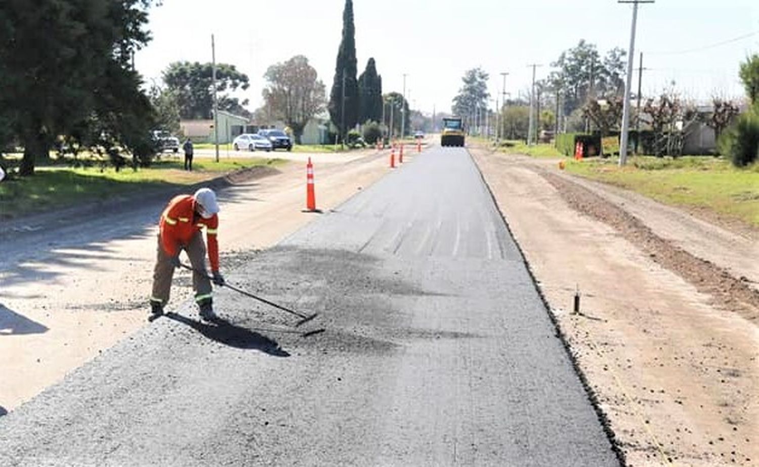 Gobernador Castro: con el administrador de Vialidad Nacional, inauguran el lunes la obra del acceso a la localidad