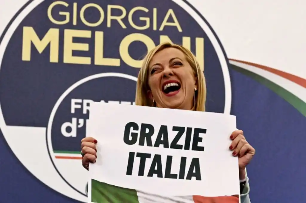 Giorgia Meloni ganó las elecciones en Italia