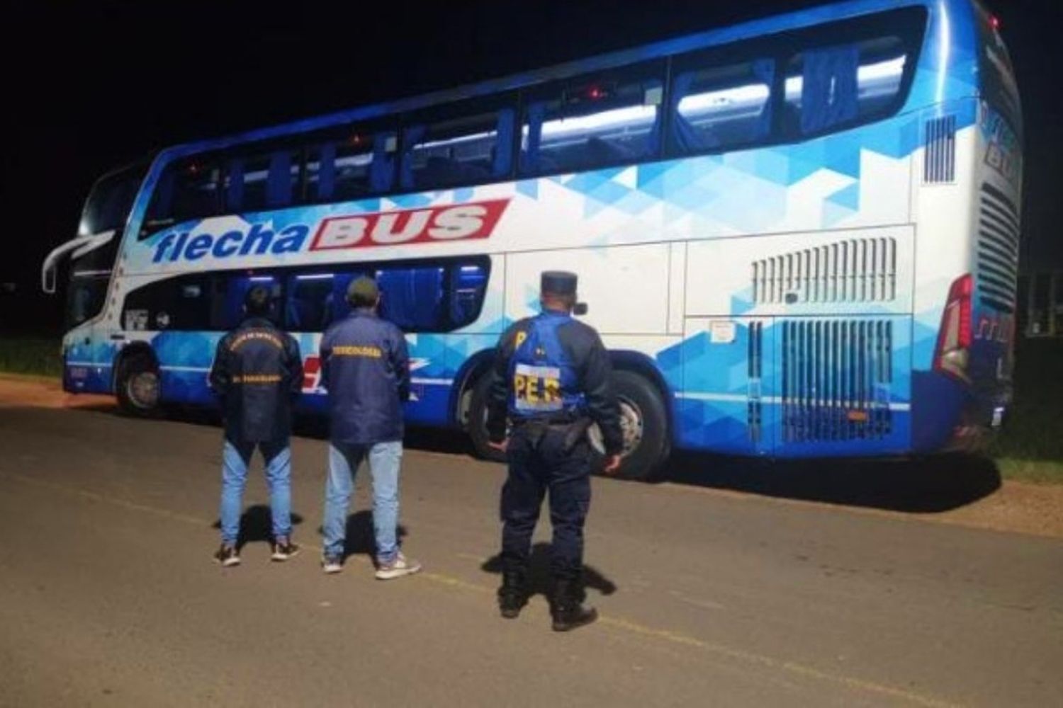 Federación: Emy detectó cocaína que llevaba un joven en un micro por la ruta 14