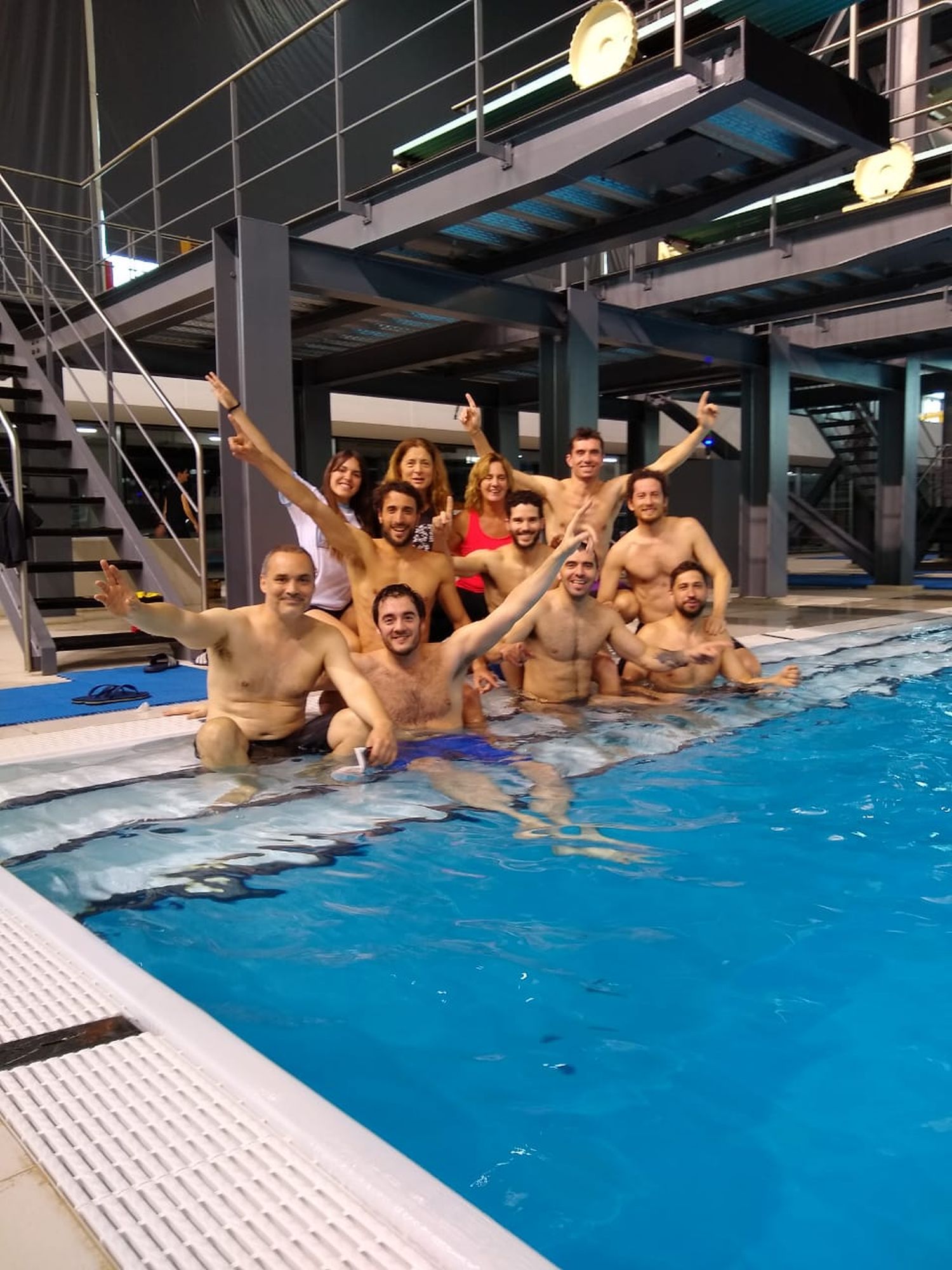 Galuppo y Barandiaran lideraron a Unión en el Argentino de natación