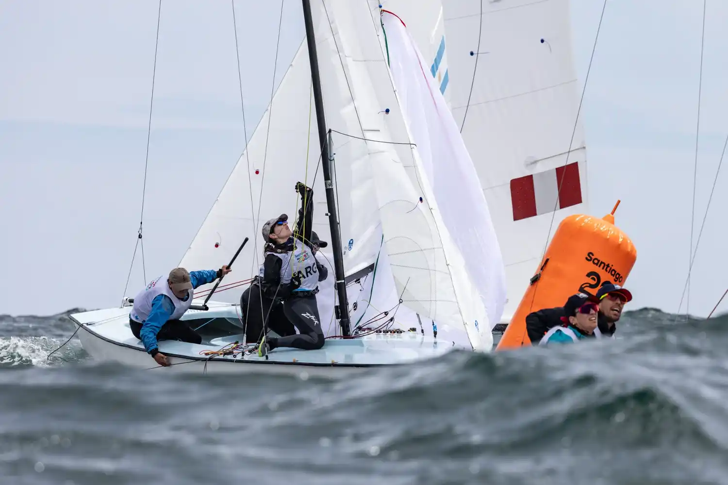 Las hermanas Silva van por el podio en el Medal Race