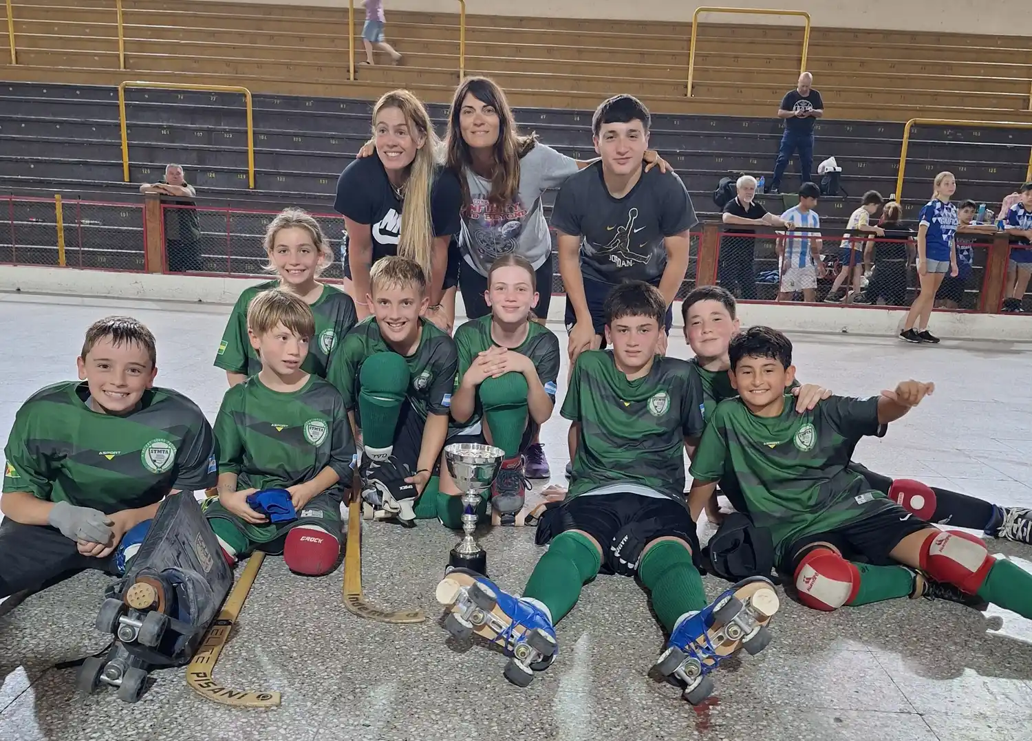 Hockey sobre patines: Municipal campeón del torneo de Infantiles