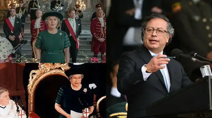 Petro confunde a la monarquía británica con un elenco de serie y rueda en redes sociales