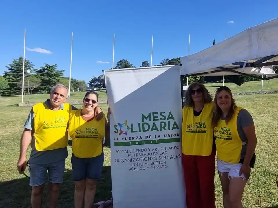Mesa Solidaria recibió donaciones en la tercera edición de "Namasté".