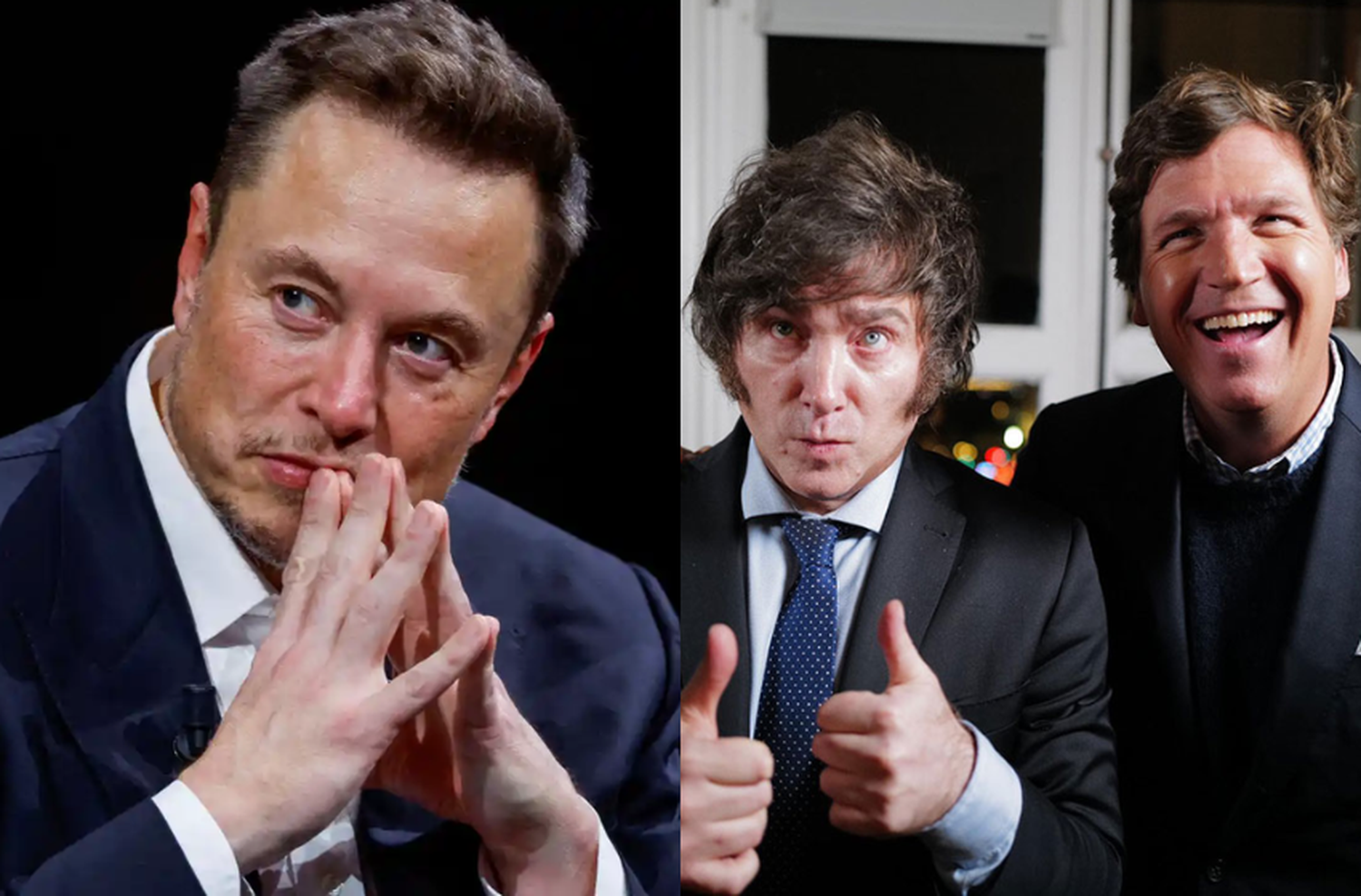 Elon Musk reaccionó a las declaraciones de Javier Milei en la entrevista con Tucker Carlson