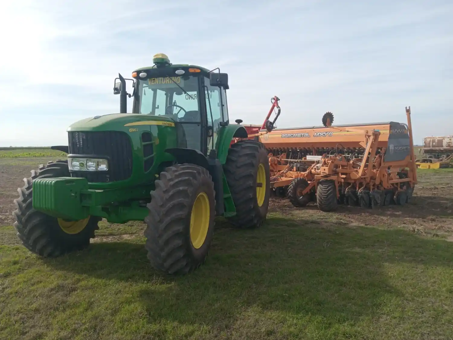 El masculino de 63 años sufrió un siniestro mientras realizaba tareas rurales.