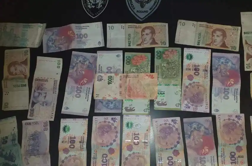Pagaron con un billete de $1000 trucho y después robaron la recaudación