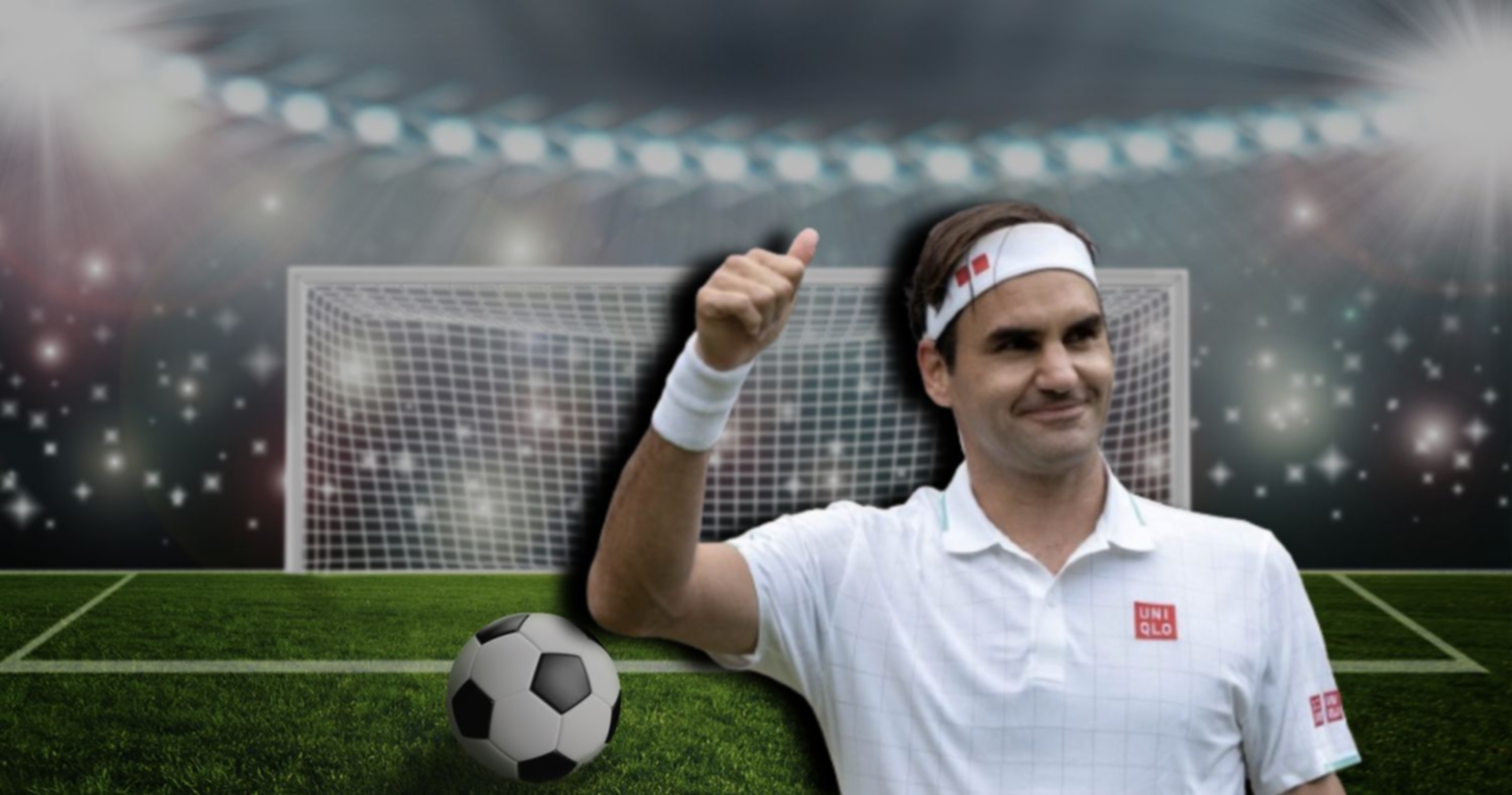 Esta es la leyenda del fútbol con la que Roger Federer intercambió camisetas