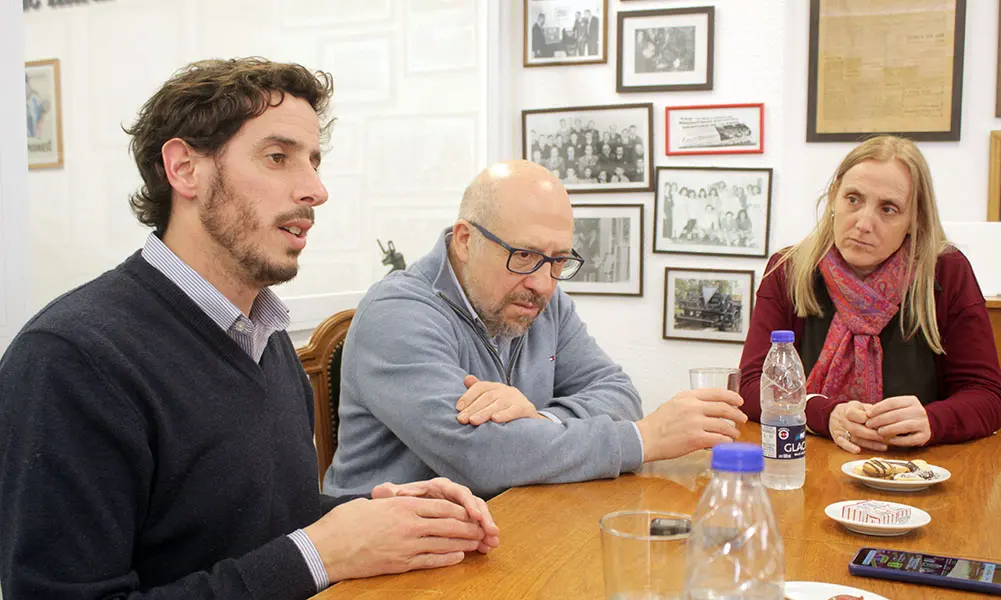El diputado Quetglas visitó la ciudad para apoyar a Unibaso