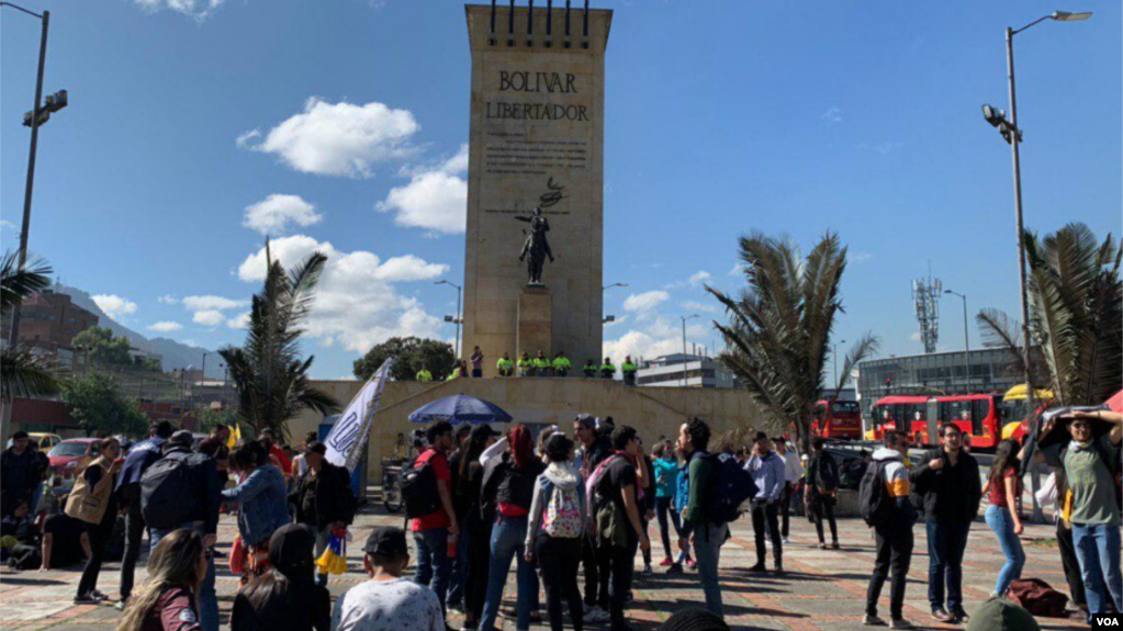 Líderes de protestas convocan nueva movilización en Colombia para el lunes