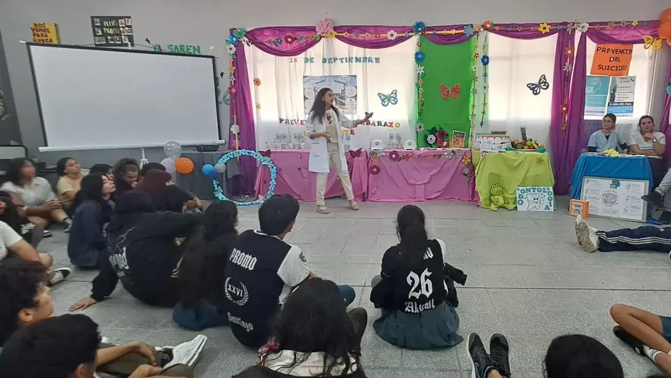El centro de salud San Antonio conmemoró el Día Mundial de Prevención del Embarazo Adolescente No Planificado