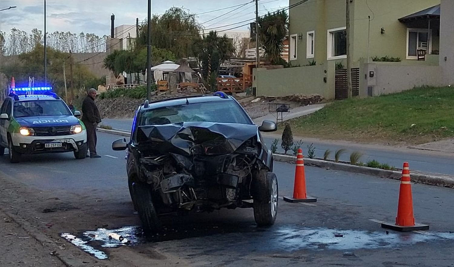 Nuevos accidentes en la zona del lago reeditaron el reclamo por seguridad que sostienen los vecinos