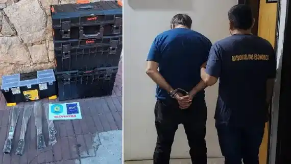 Estafas: detenido por pagar con transferencias falsas