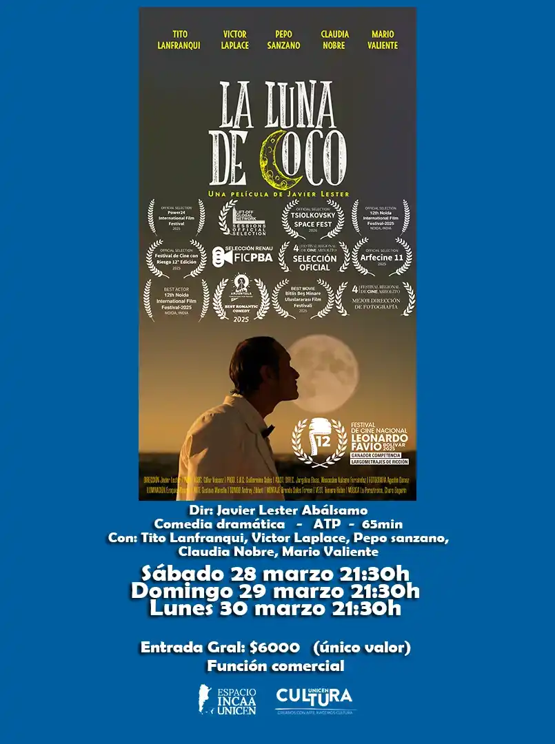 Agenda 26-3-26 Espacio Incaa - 2