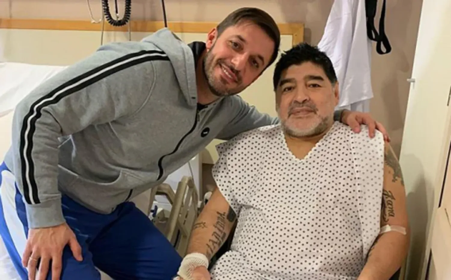 Morla y Maradona