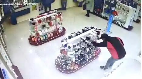 Filmado. Quedó el accionar delictivo