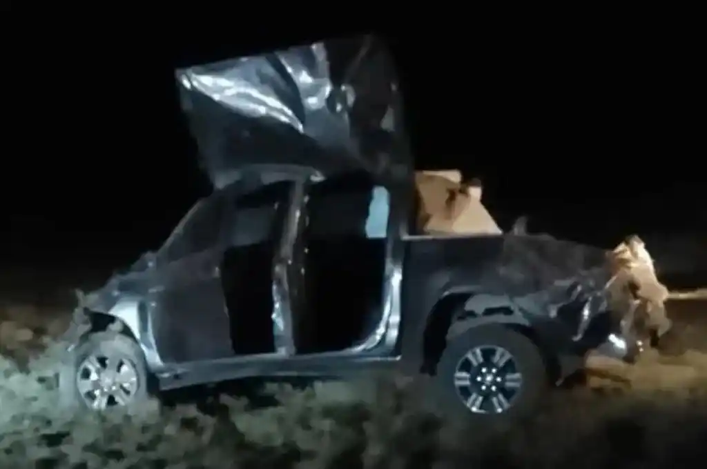 Accidente fatal en San Luis: perdió el control de la camioneta y murieron tres personas