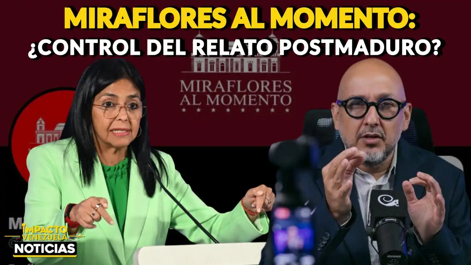 ¿MIRAFLORES EN TIEMPO REAL?: la maquinaria que controla el relato en la Venezuela post-Maduro - VIDEO